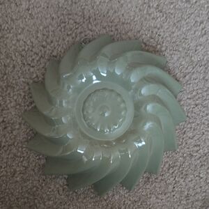 Green Swirl Decorative Wall Hanging